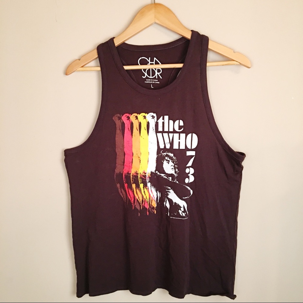 NWT Chaser Racerback Tee The Who 1973